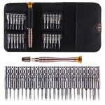 Screwdriver kit for repair and disassemble, telephones, electronics and others, 25 in 1